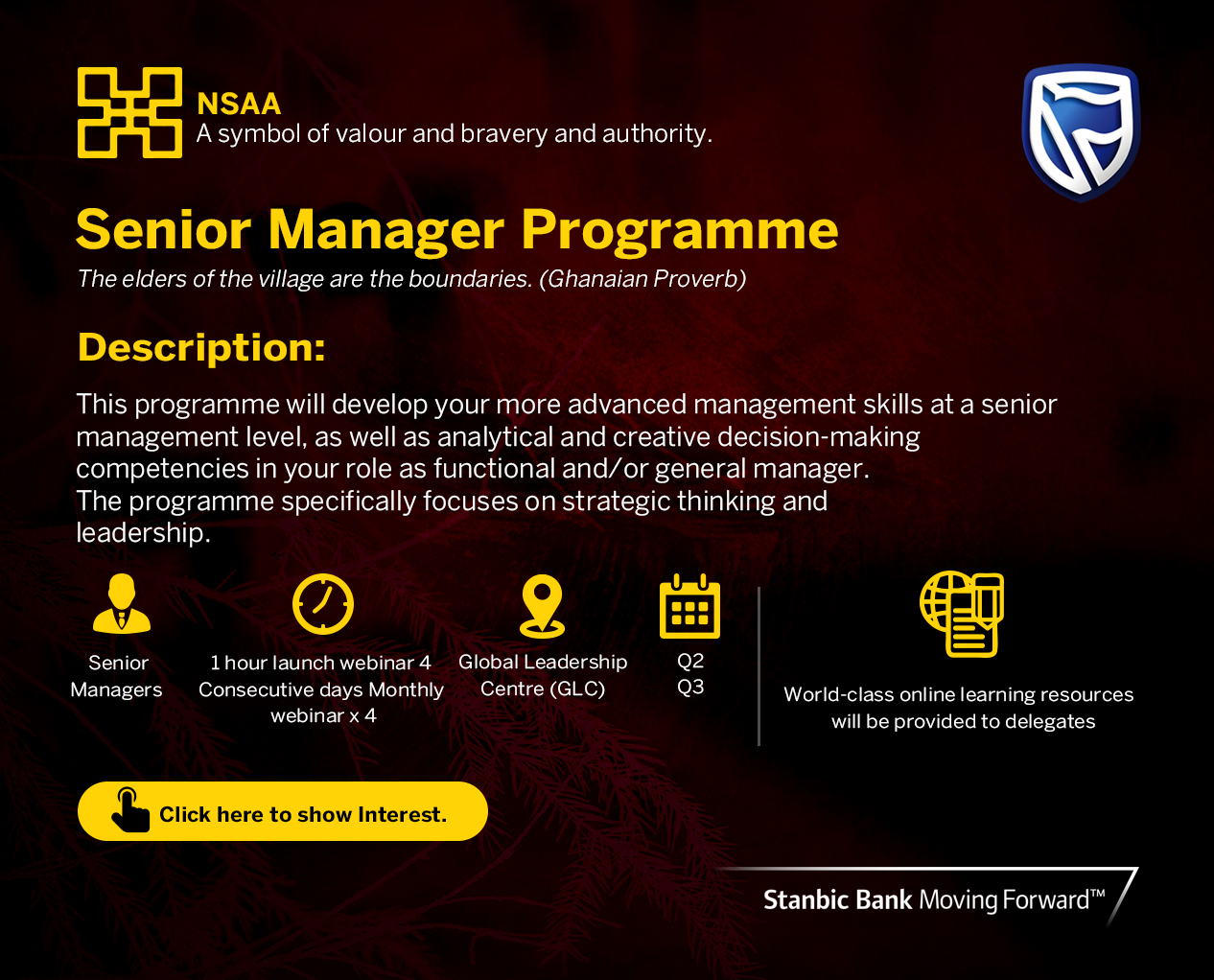 Stanbic GLC Core Programmes 4